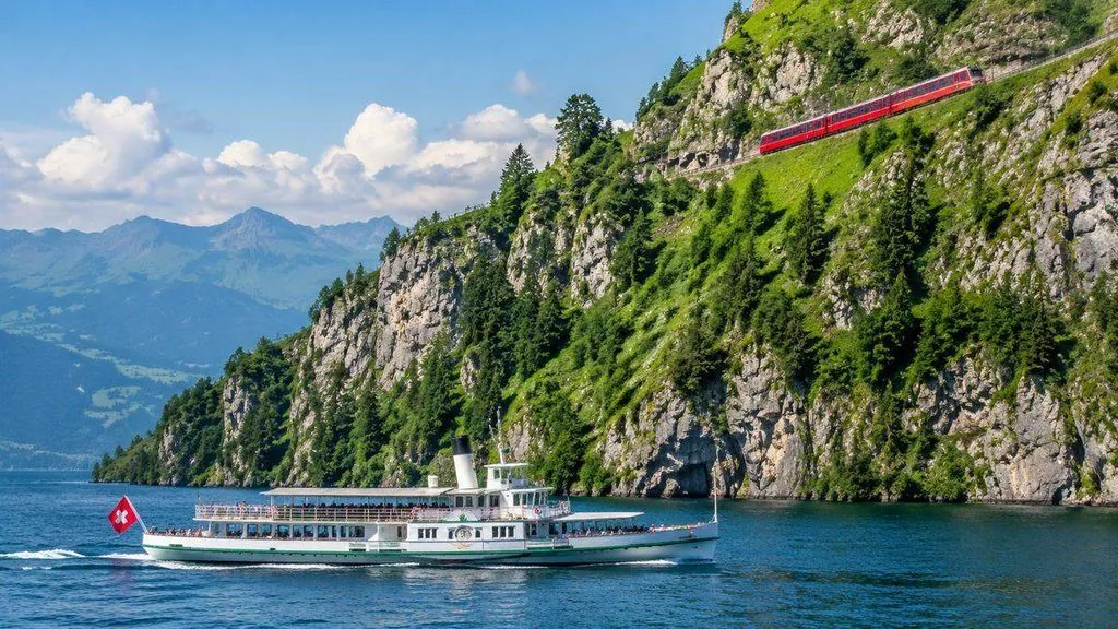 Luzern: Bergbahn Pilatus, Zahnradbahn & Schifffahrt auf dem Vierwaldstättersee